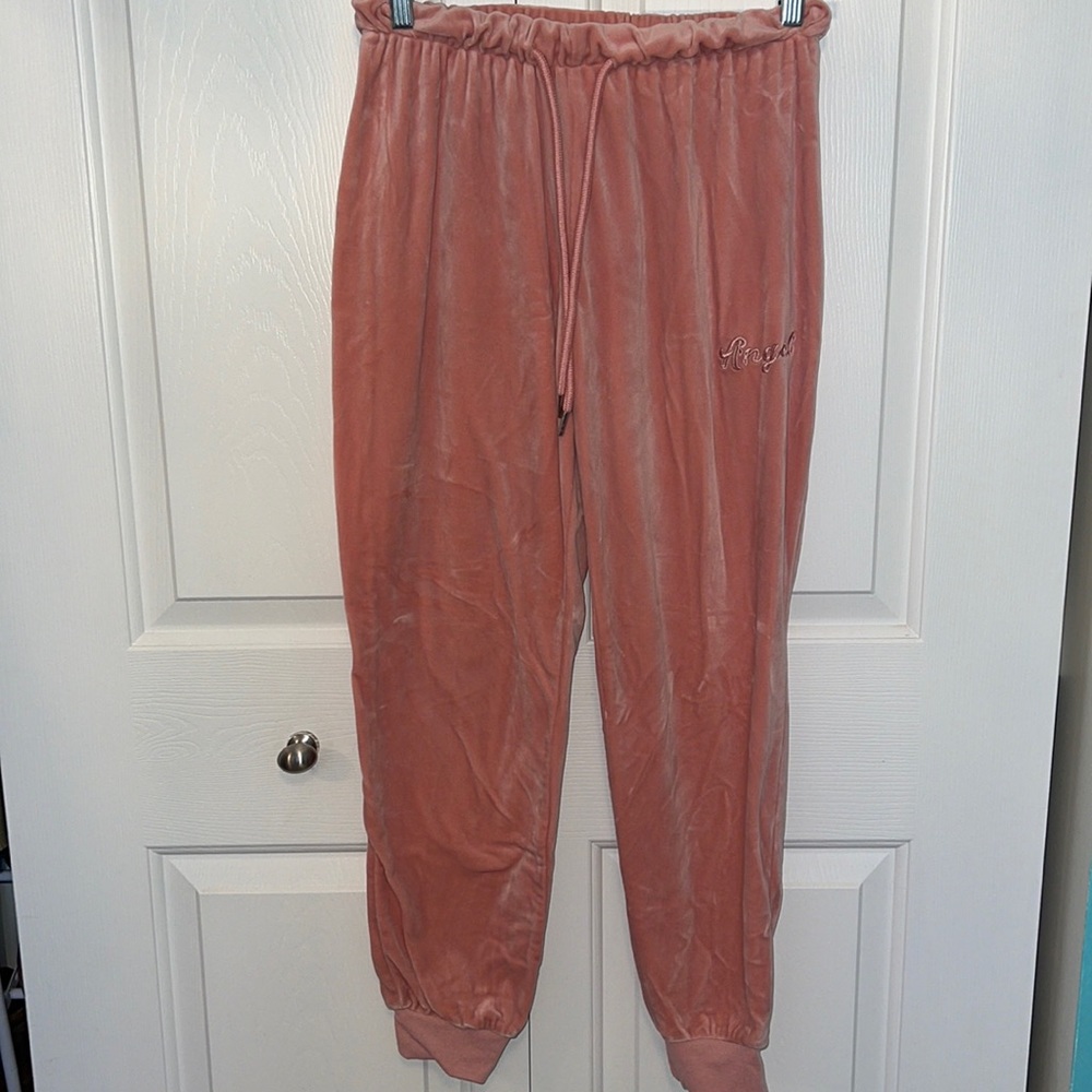 90’s velour tracksuit pants